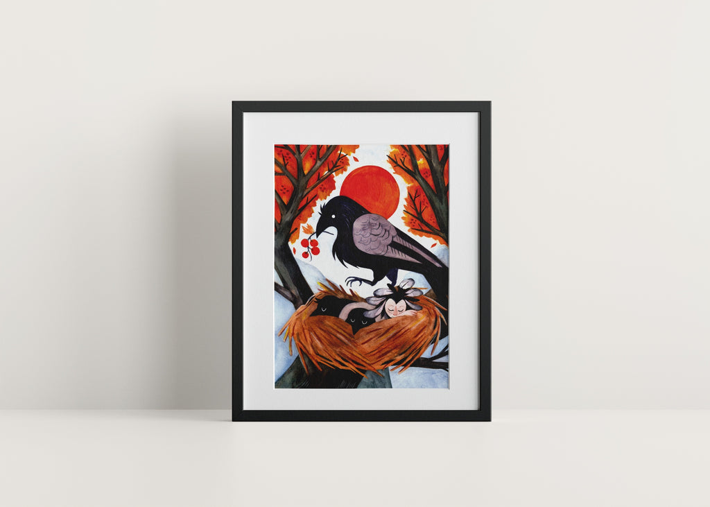 Crows Nest Art Print