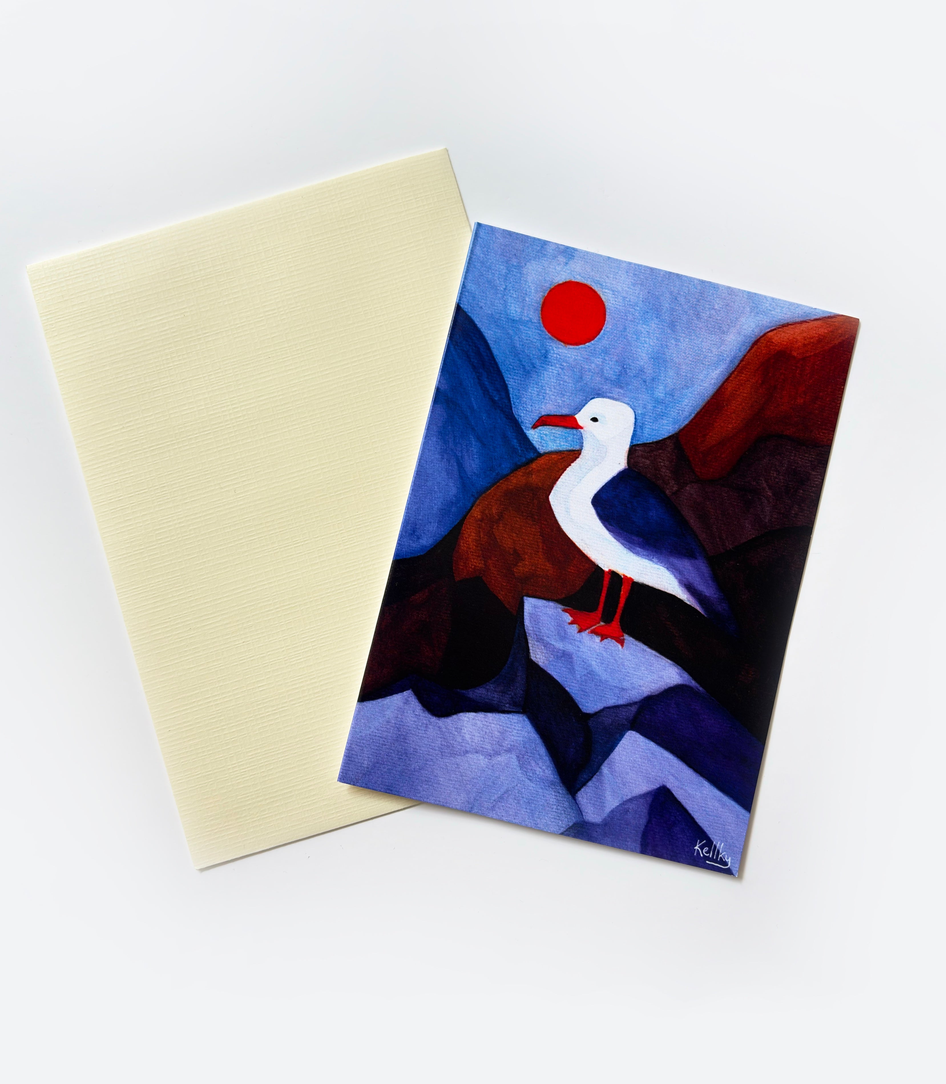 "Seagull" Greeting card