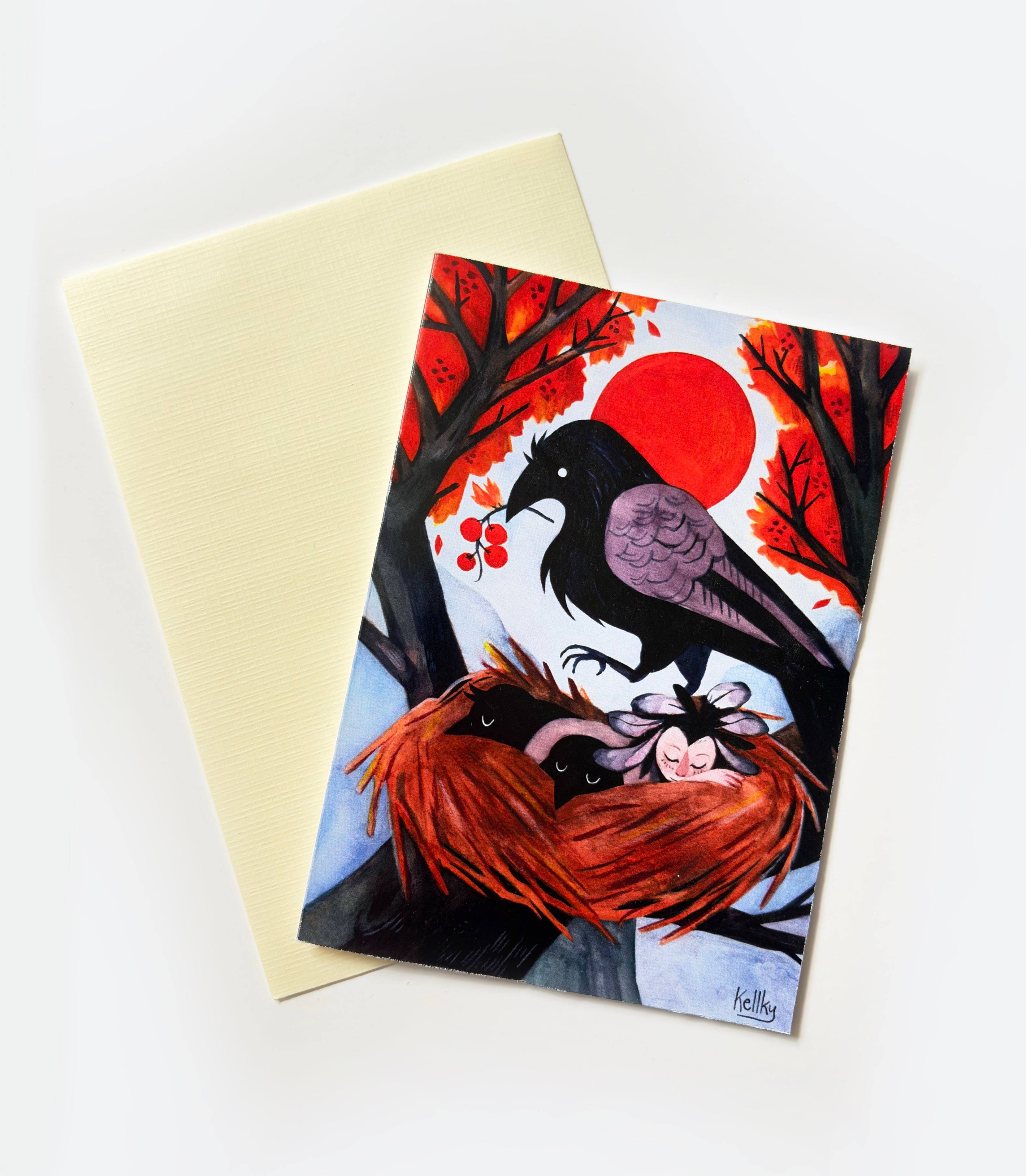 "Crows Nest" Greeting card
