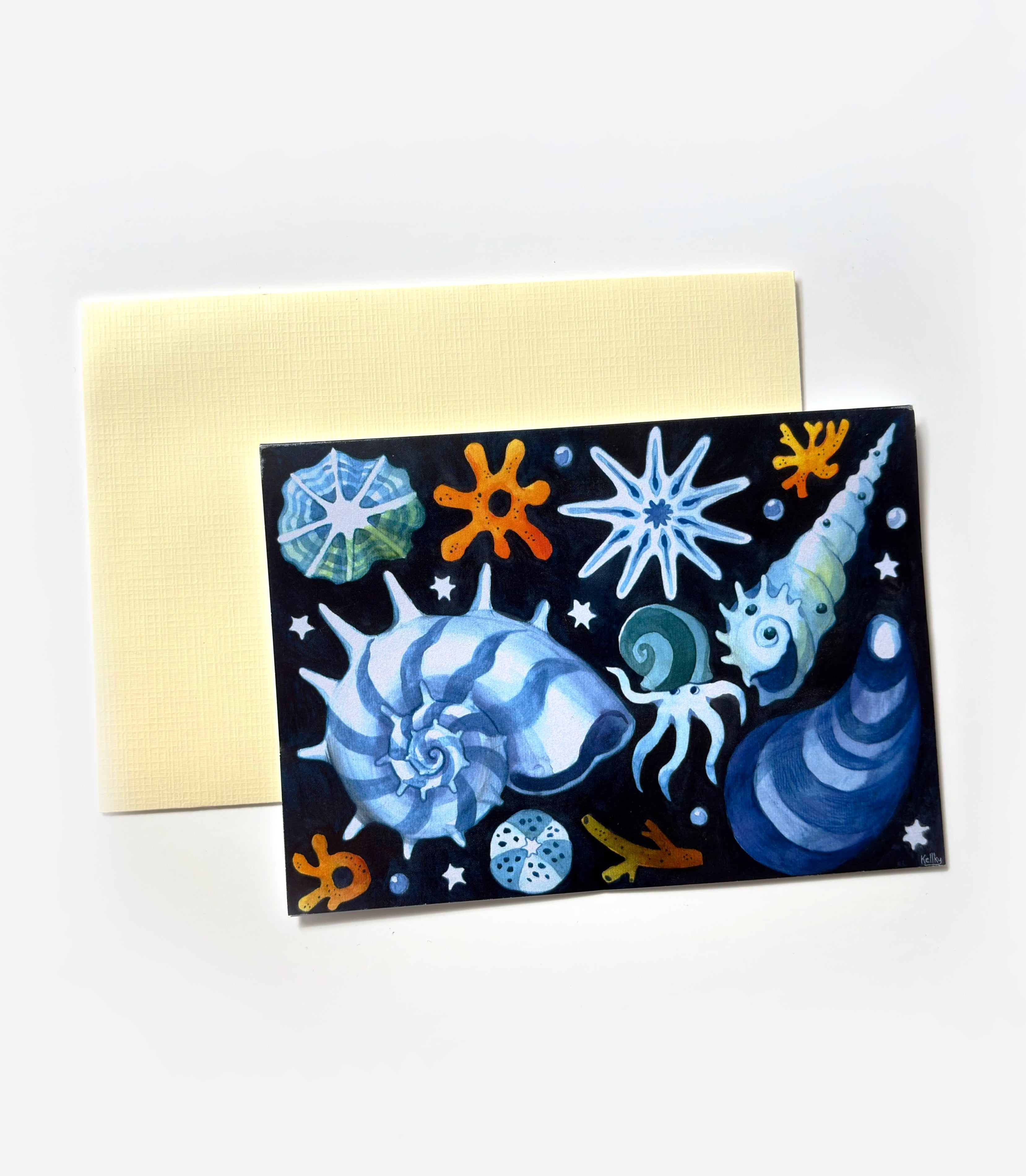 "Shells" Greeting card