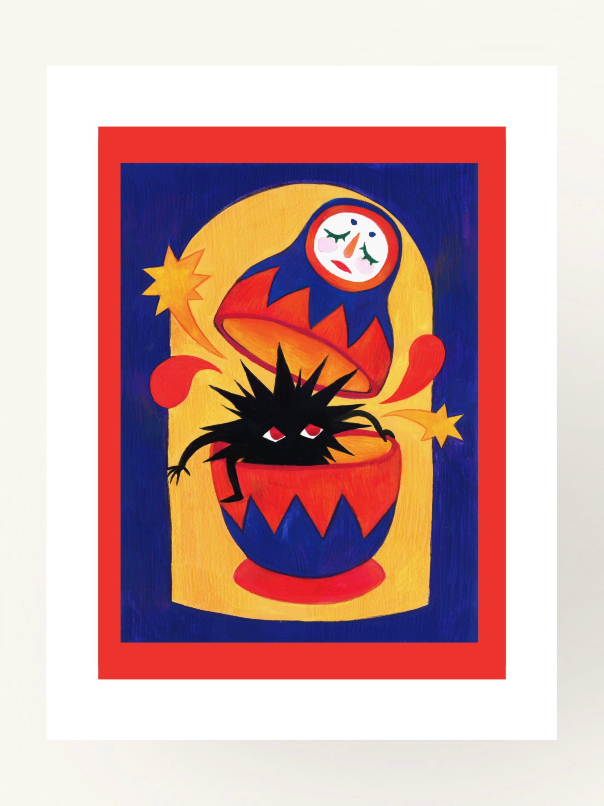 Surprise! Art Print