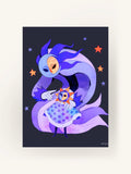 The Moon Postcard