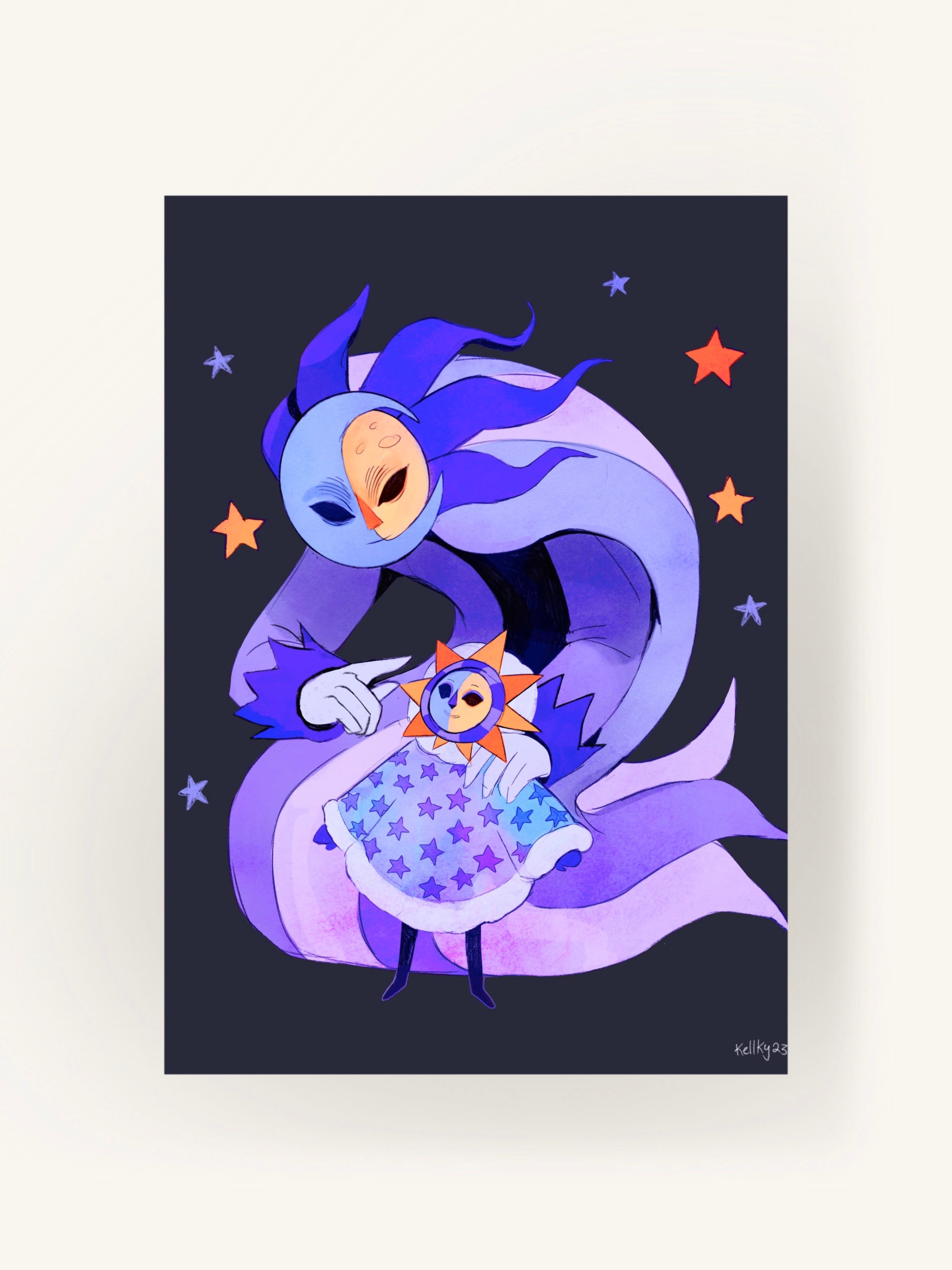 The Moon Postcard