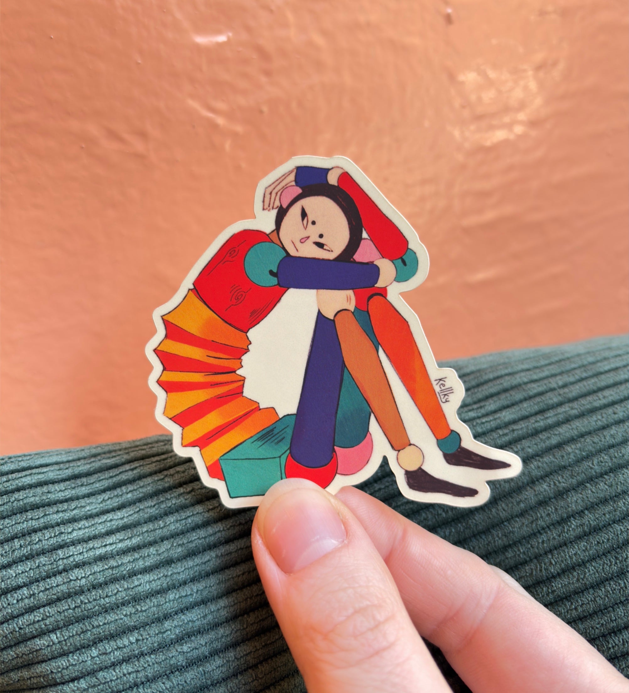 Toy Man Sticker