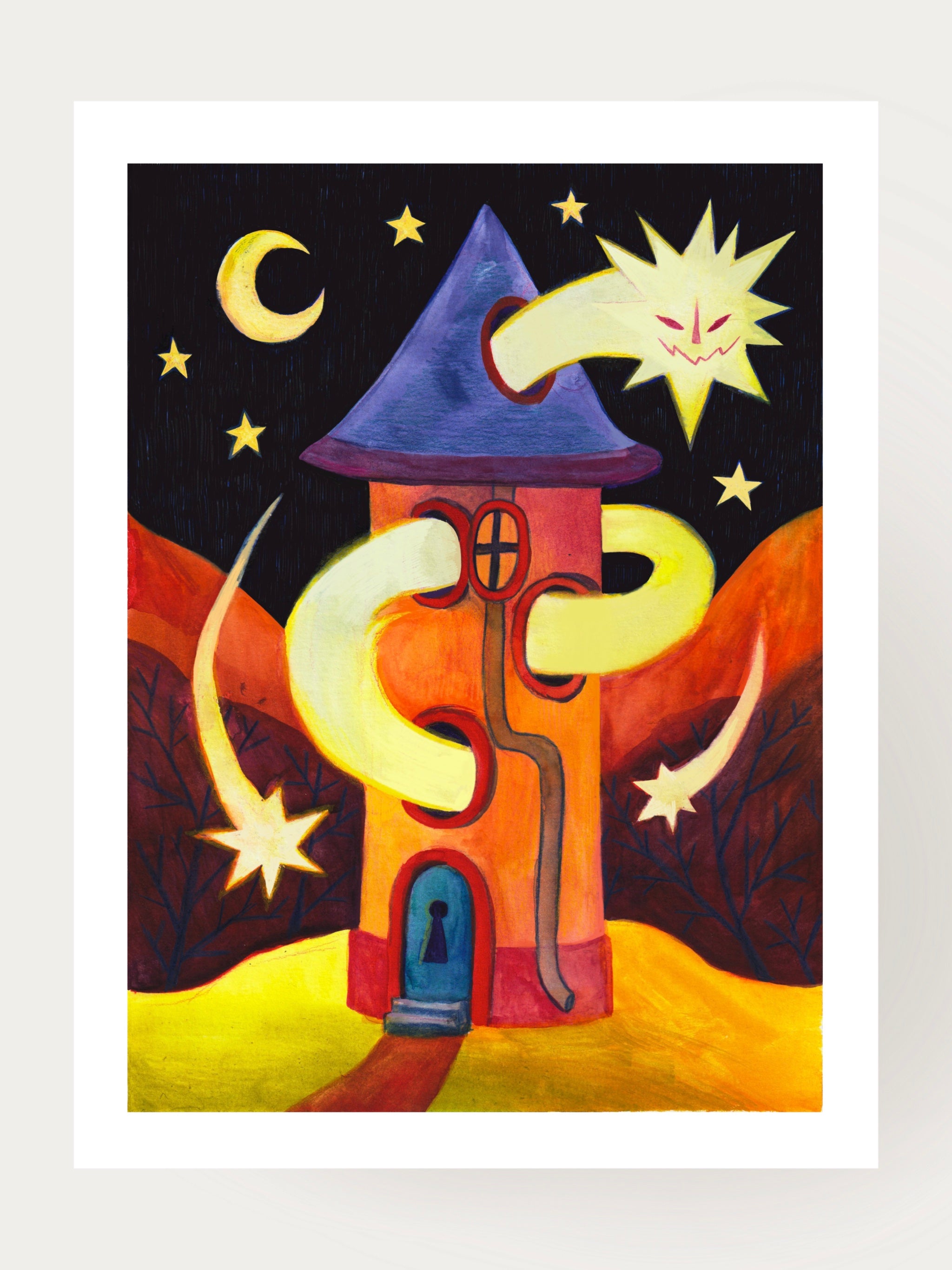 "My house is too small" Art Print