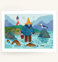 Fisherman Art Print