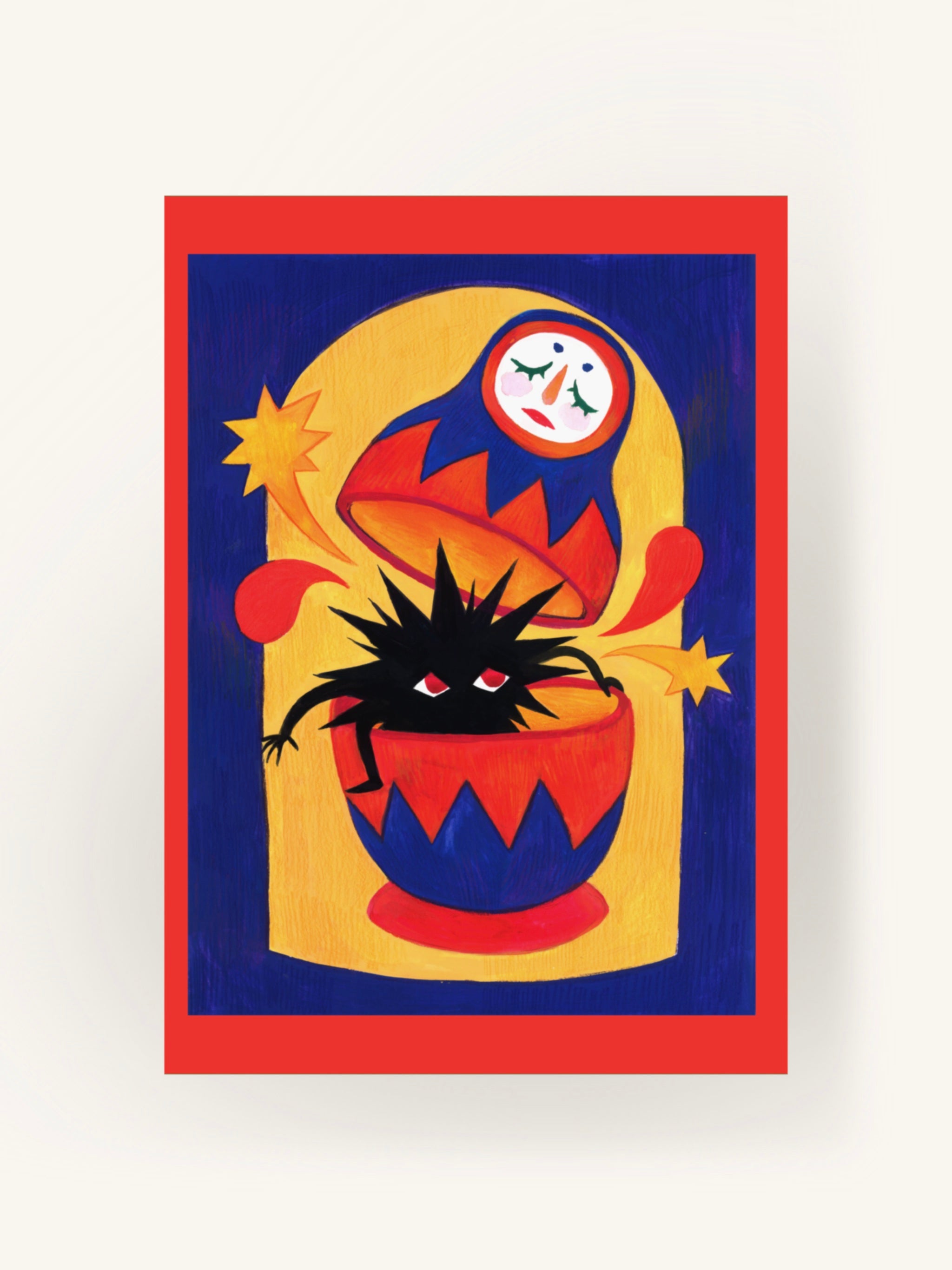 Surprise! Art Print